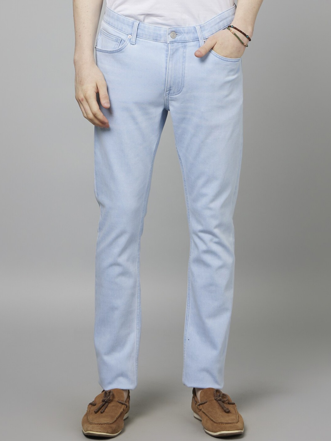 

Celio Men Jean Slim Fit Stretchable Cotton Jeans, Blue