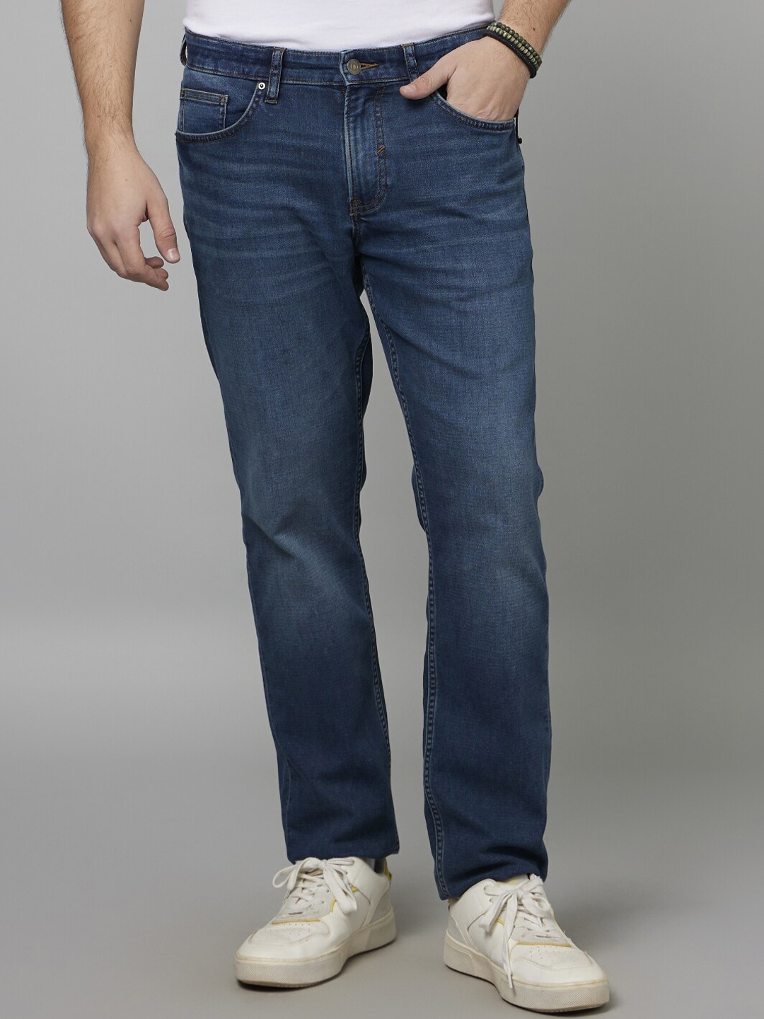 Celio Men Blue Jean Stretchable Cotton Jeans
