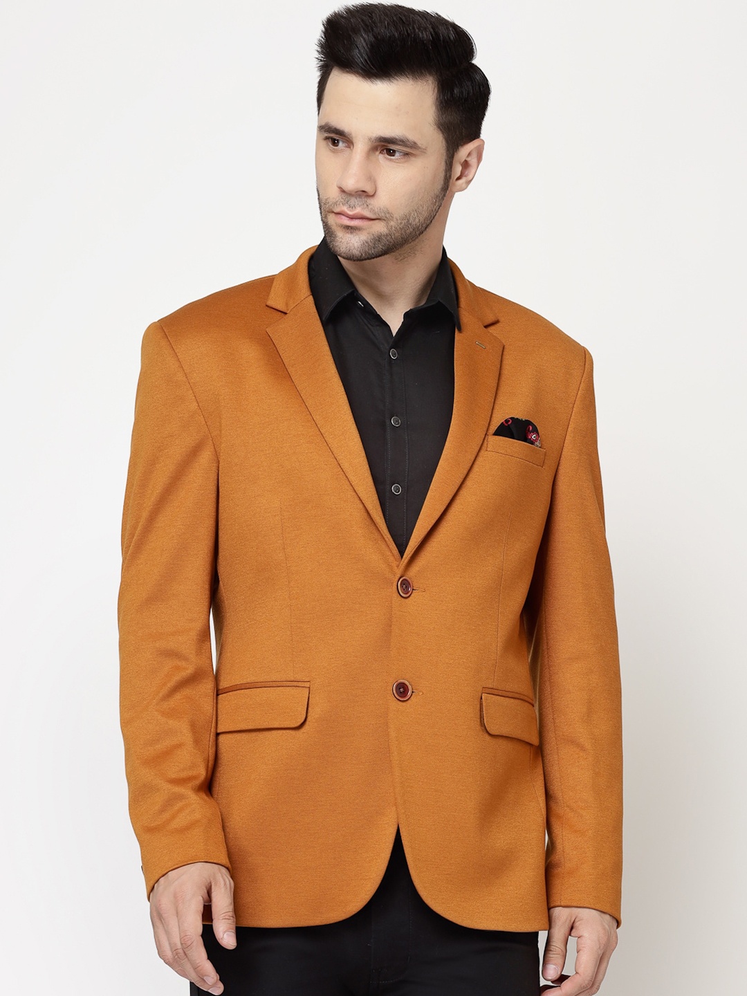 

Spykee Single-Breasted Slim Fit Casual Blazer, Orange