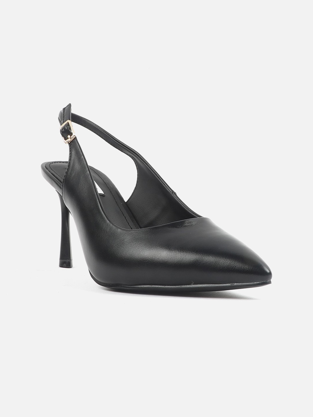 

Carlton London Pointed Toe Slim Heel Pumps, Black