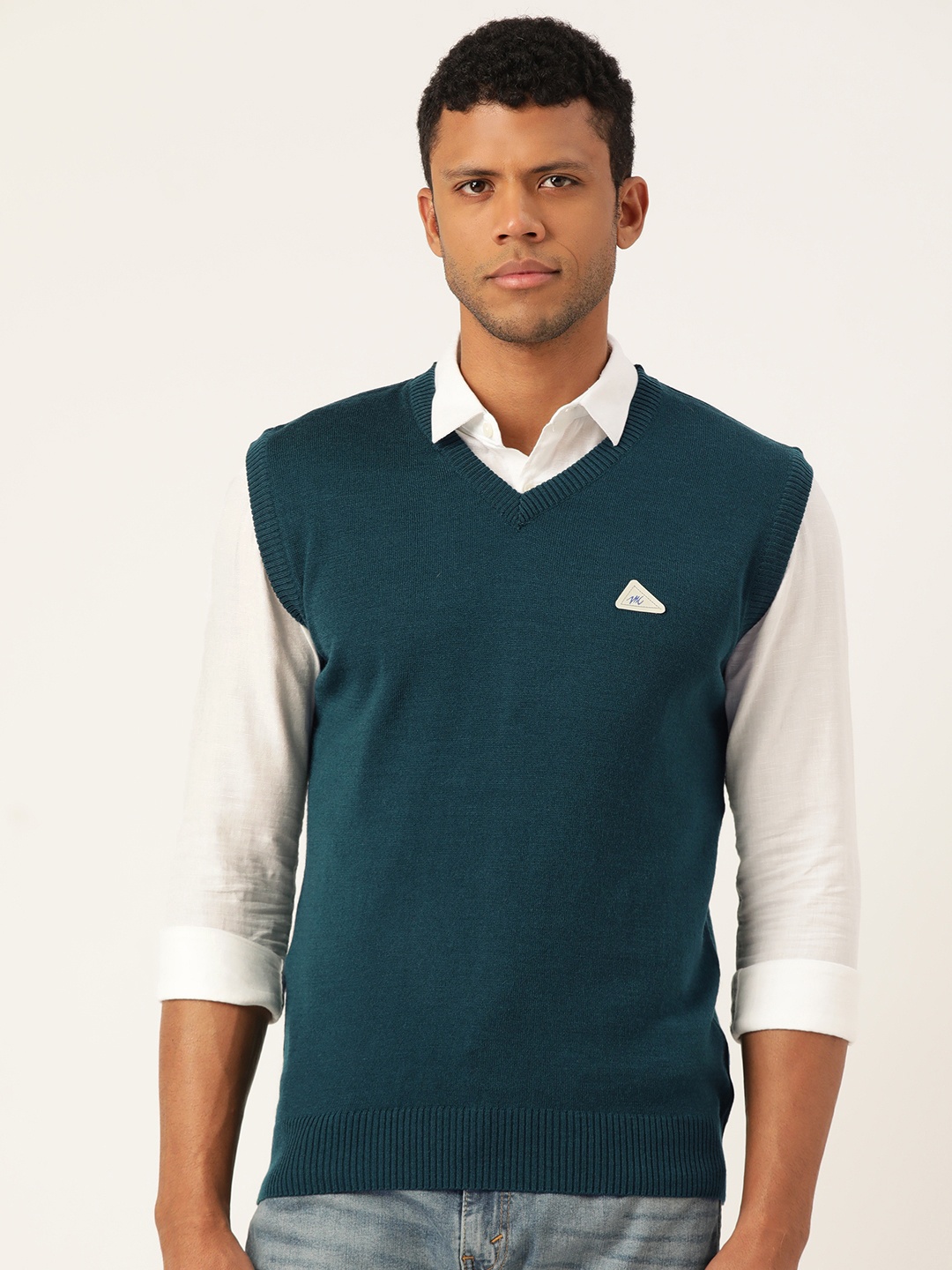 

Monte Carlo Woollen Sweater Vest, Teal