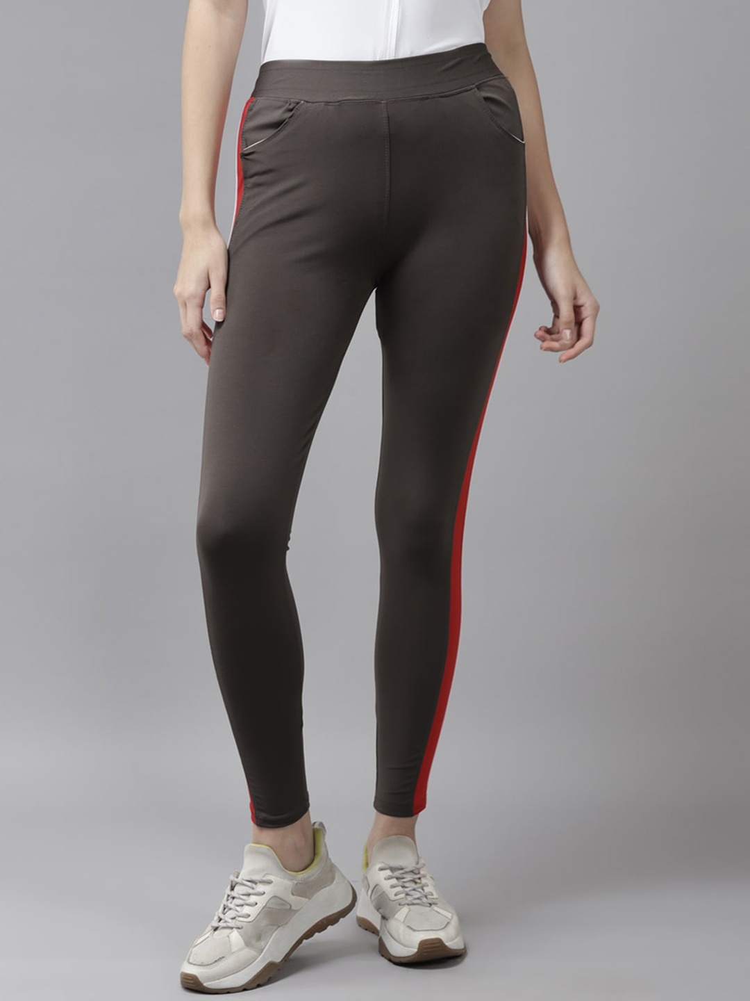 

BAESD Women Ankle-Length Tights, Grey