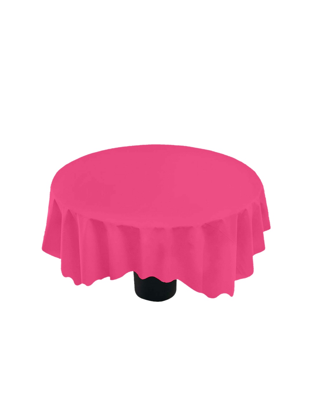 

Lushomes Pink Pure Cotton Round Table Cover