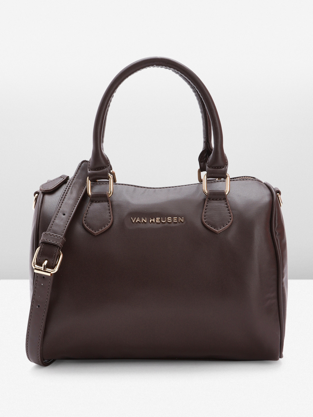 

Van Heusen Solid Handheld Bag, Brown