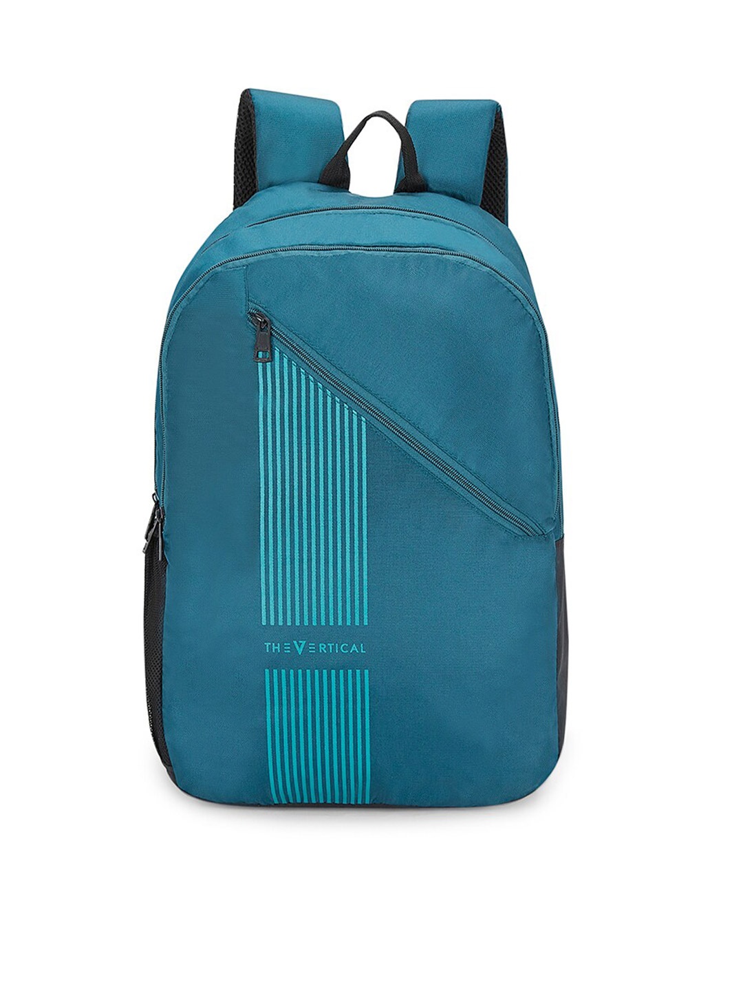 

THe VerTicaL Unisex Striped Backpack, Teal