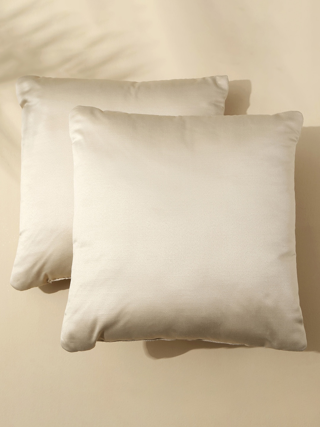 

Home Centre Aspen Beige 2 Pieces Square Pre-Filled Cushions