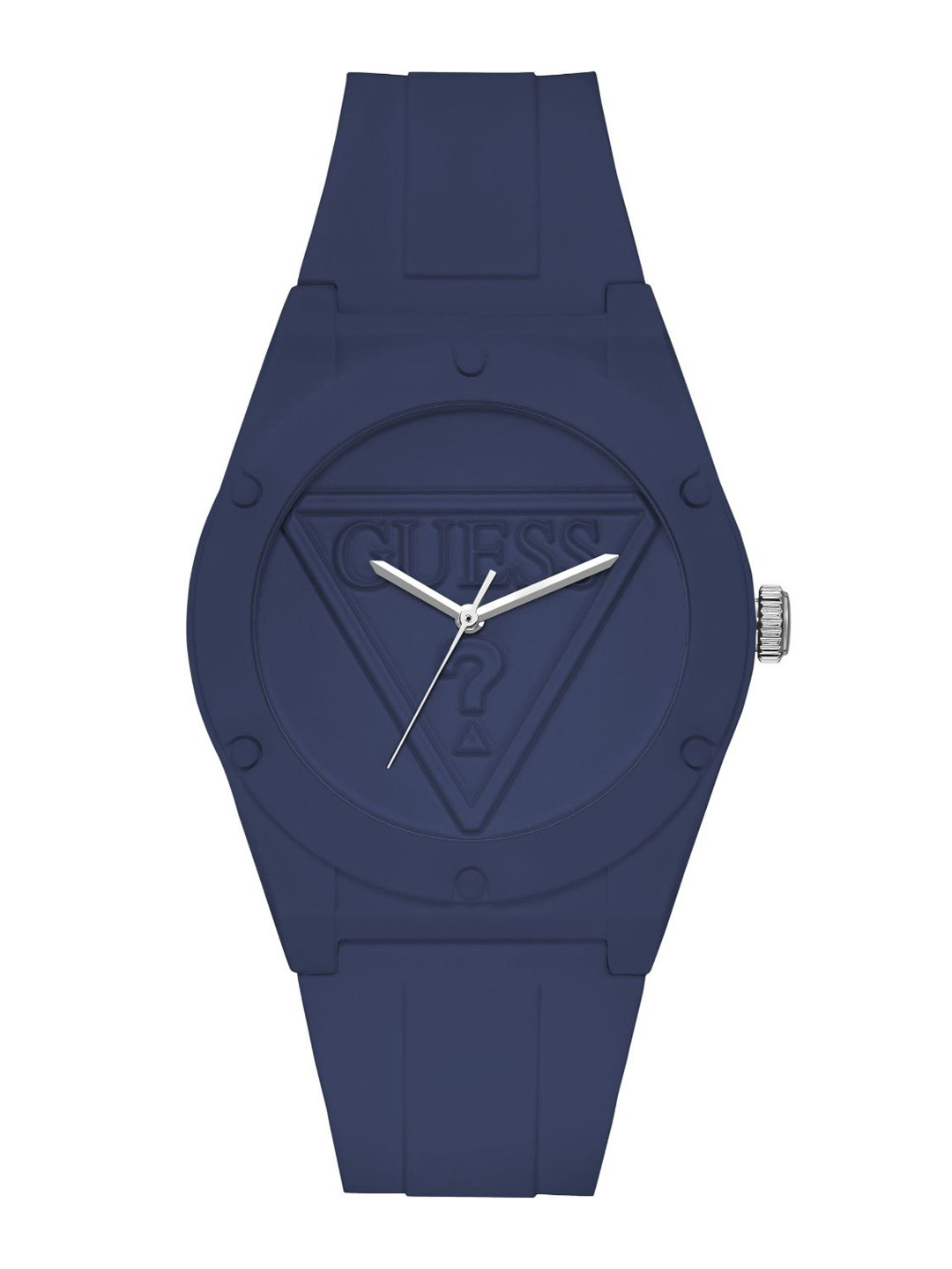 

GUESS Women Blue Brass Dial & Blue Straps Analogue Watch W0979L4