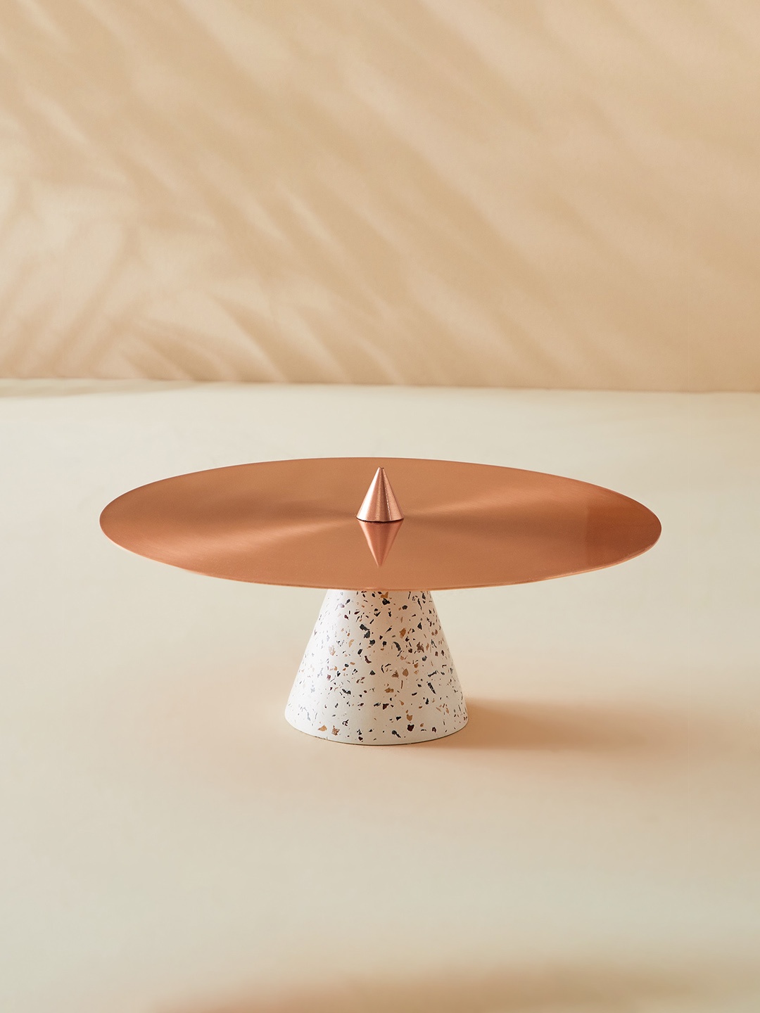 

Home Centre Terra Roza Remy Rose Gold Toned Steel Cupcake Stand