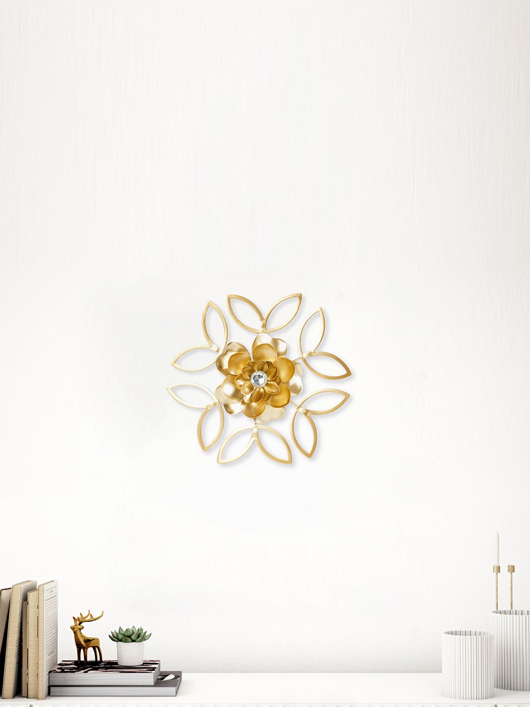 

Home Centre Ananda Carnival Acrylic Wall Art, Gold