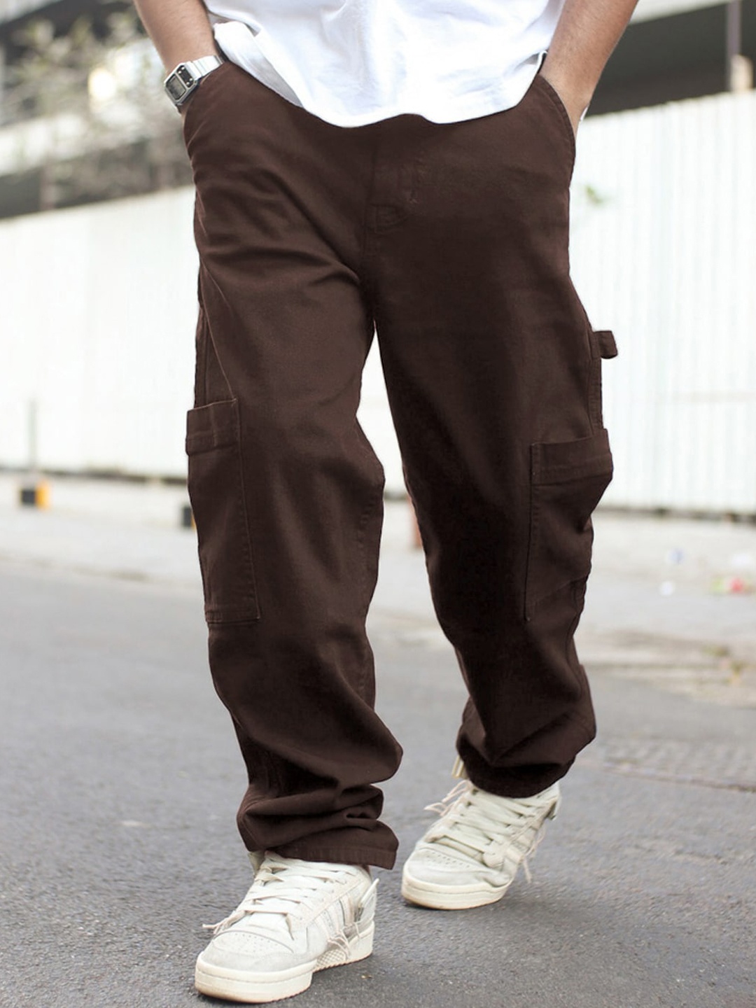 

Powerlook Men Brown Clean Look Jeans