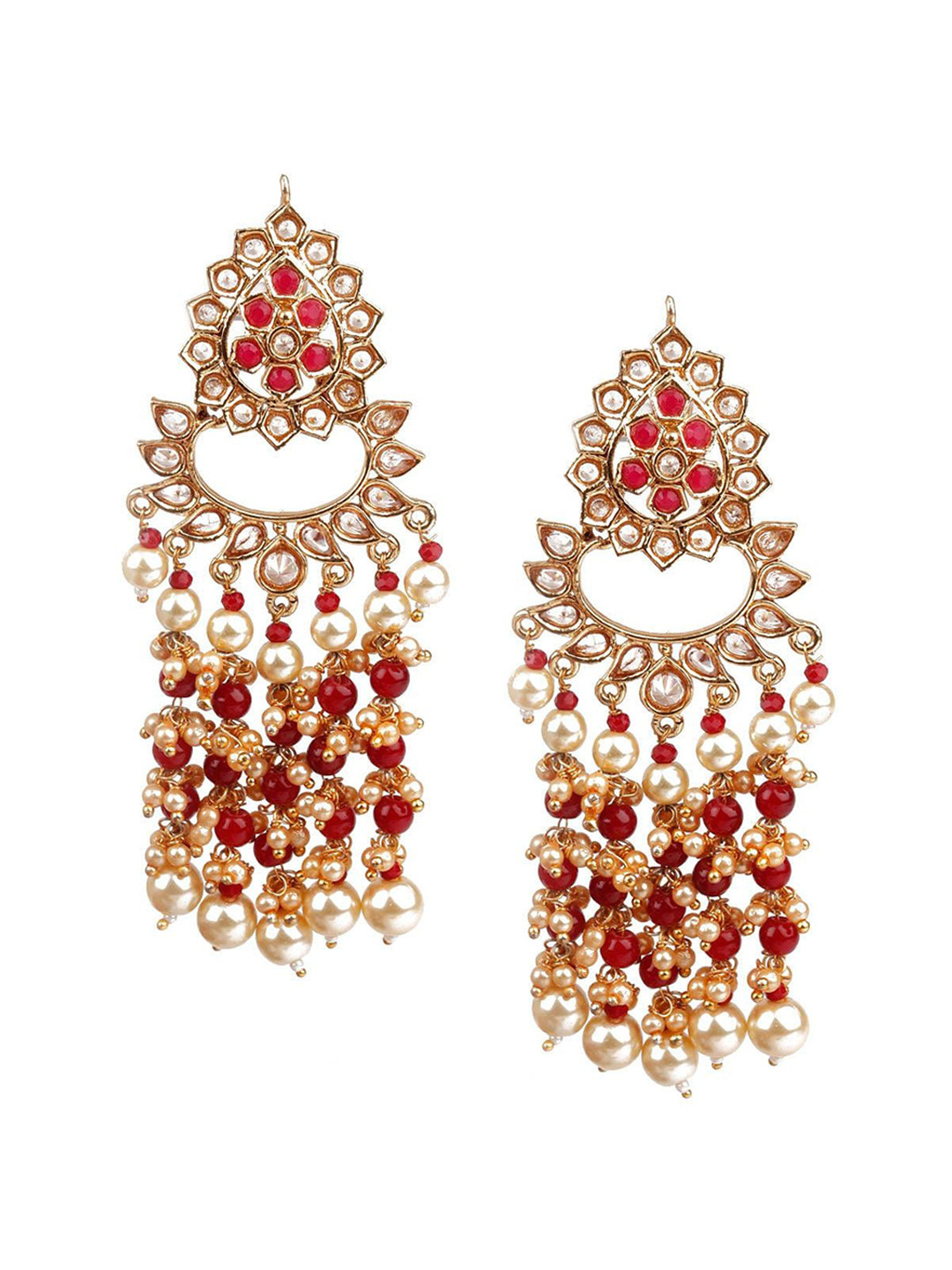

ODETTE Gold-Plated Contemporary Chandbalis