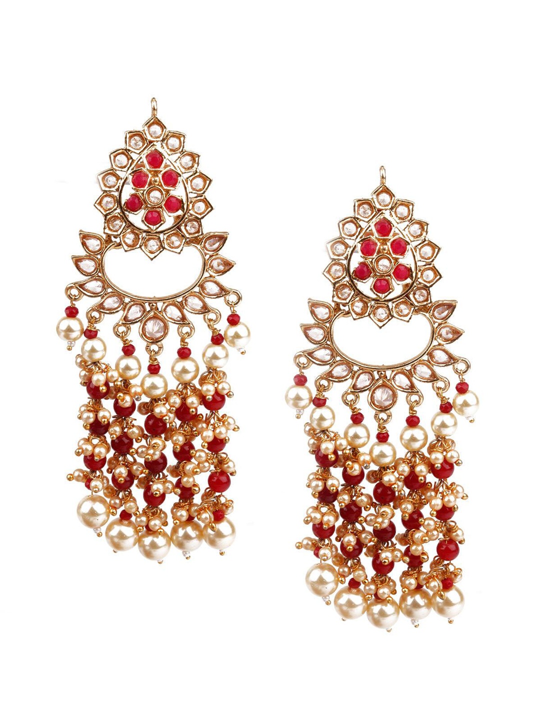 

ODETTE Gold-Plated Contemporary Chandbalis