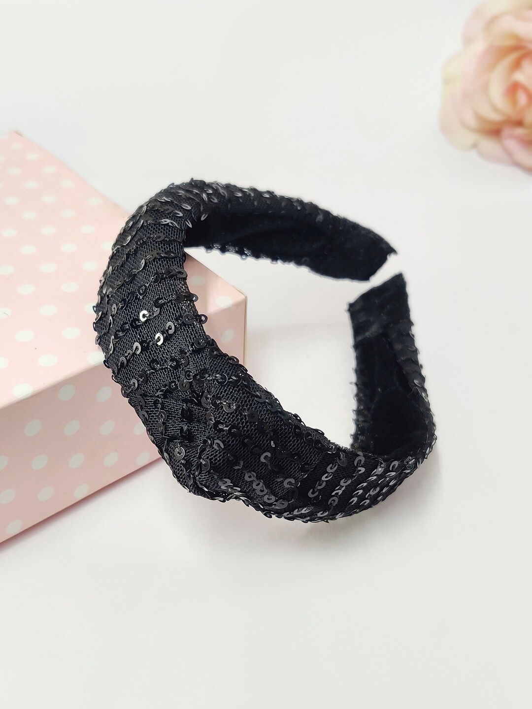 

The Magic Wand Girls Embellished Hairband, Black