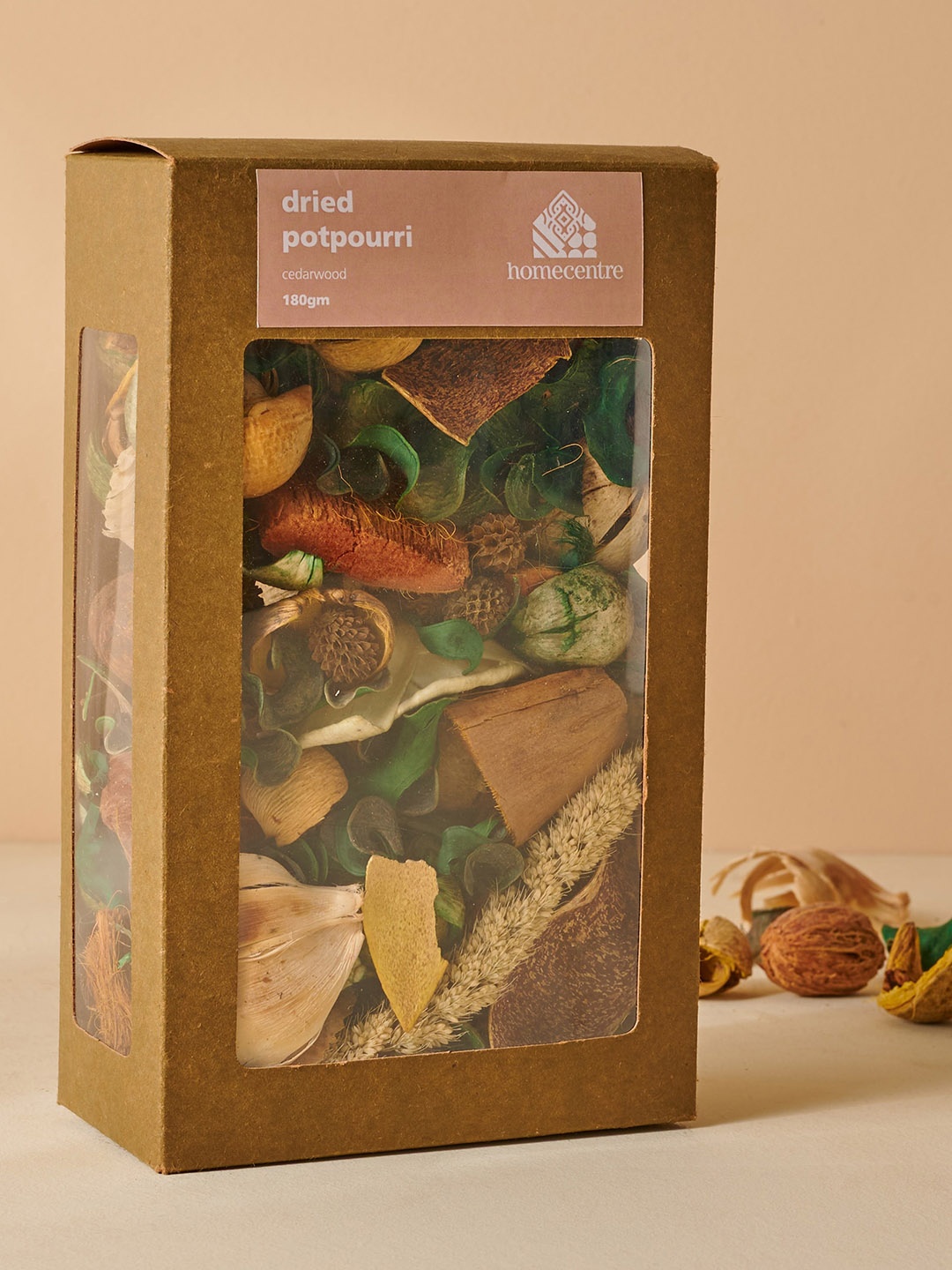 

Home Centre Green & Brown Dastkari Dried Leaves & Flowers Potpourri