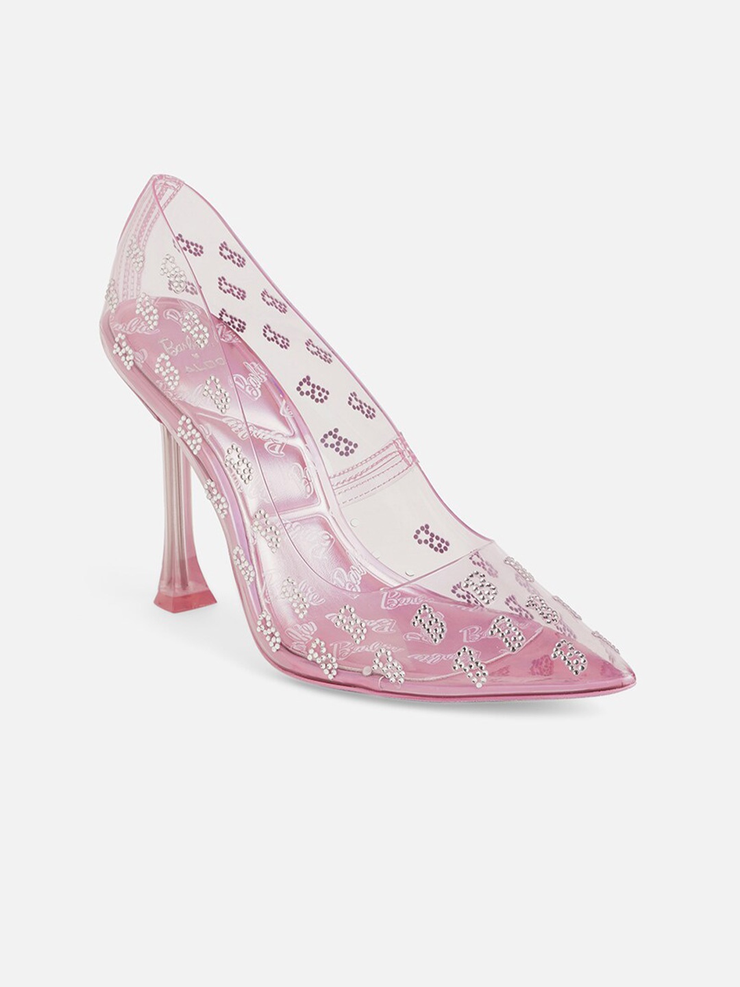 

ALDO Embellished Party Stiletto Pumps, Pink