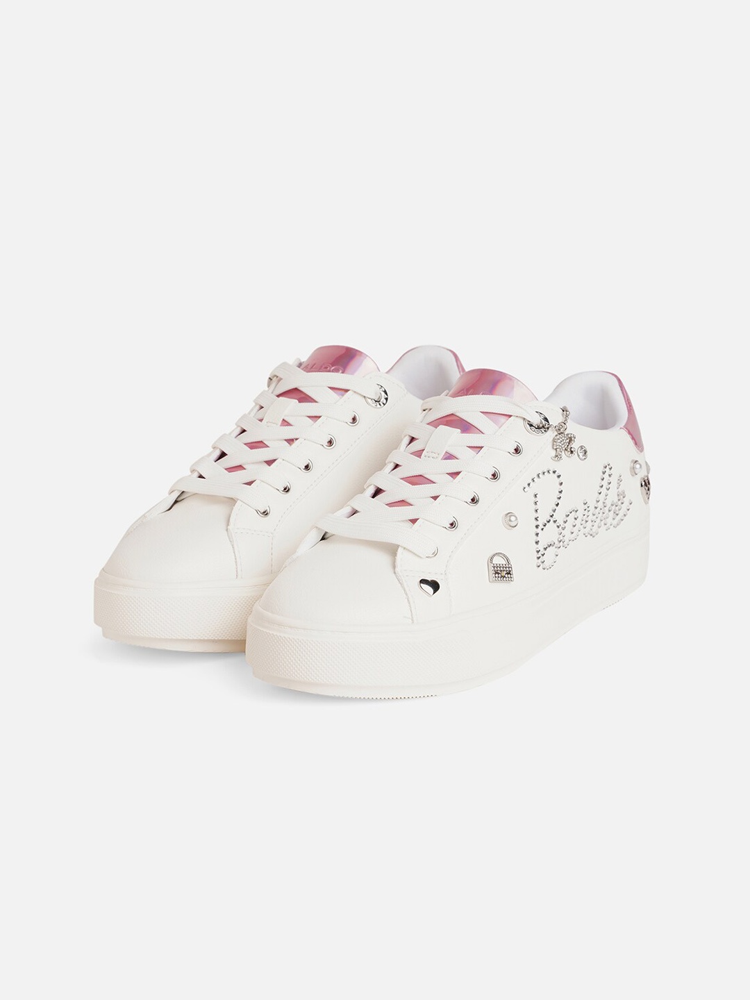 

ALDO Women Barbie Embellished Basics Sneakers, White