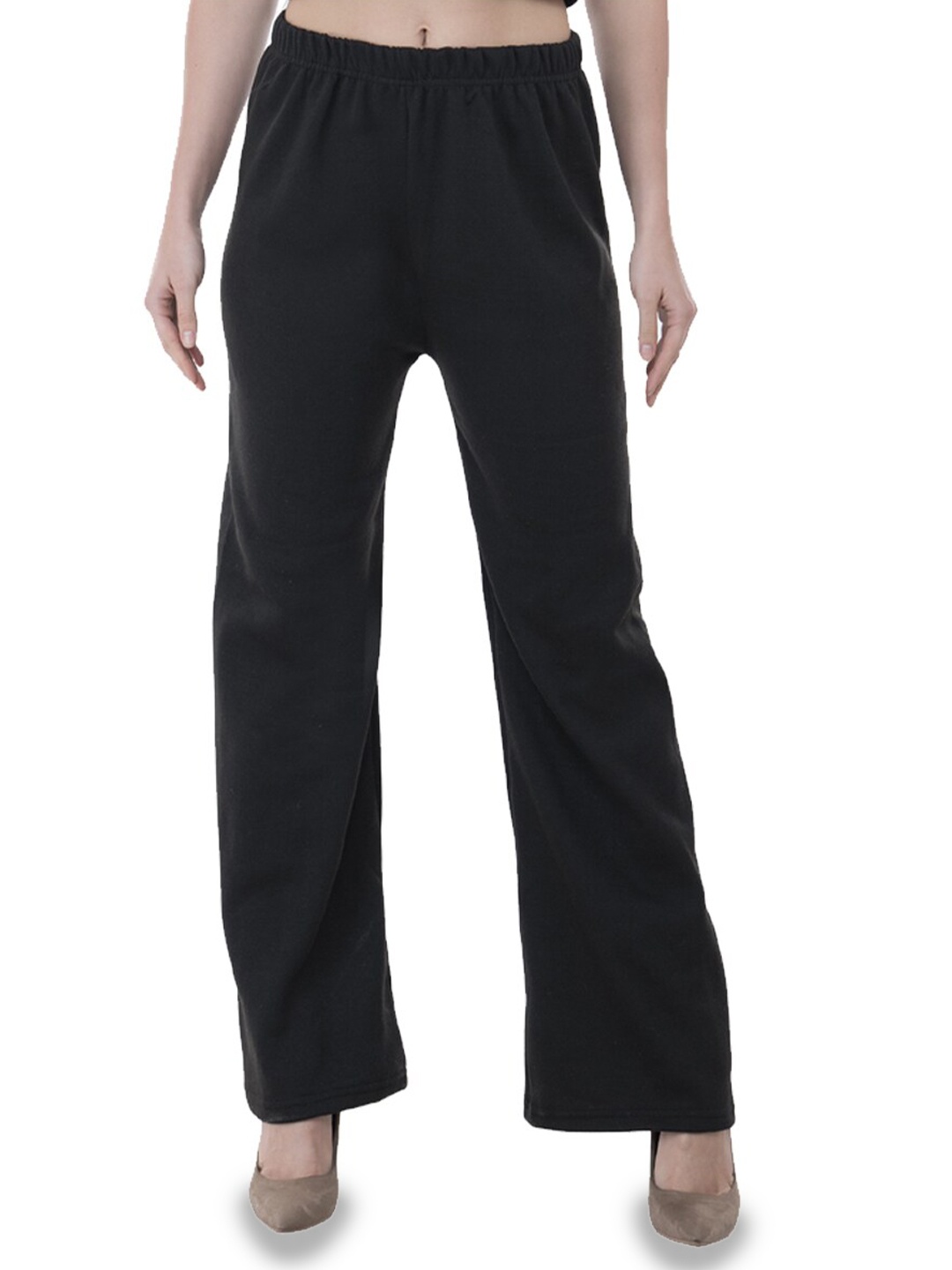 

IndiWeaves Straight Fit Palazzo, Black