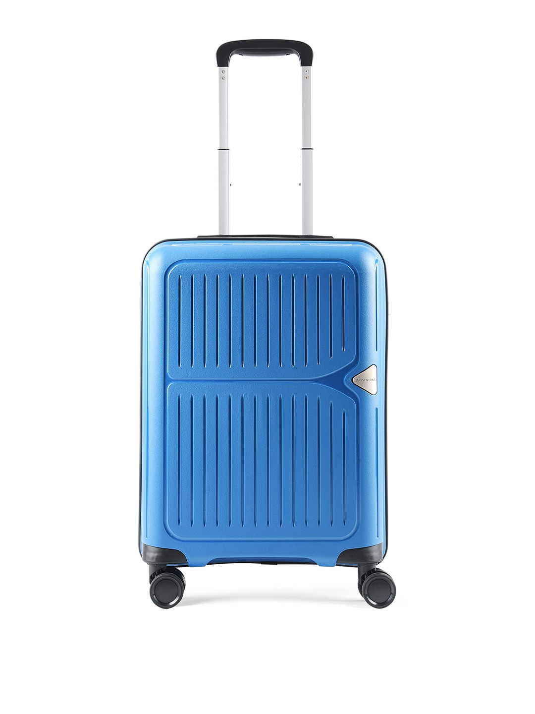 

Aristocrat Textured Hard-Sided Cabin Trolley Bag, Blue