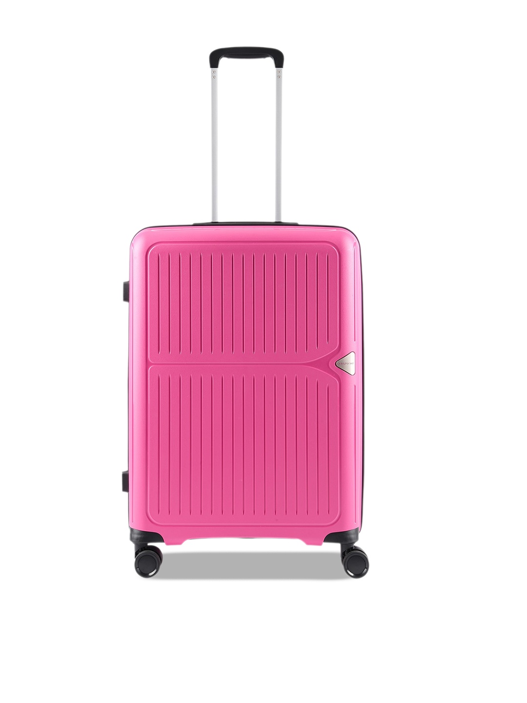 

Aristocrat Textured Hard-Sided Medium Suitcase, Pink