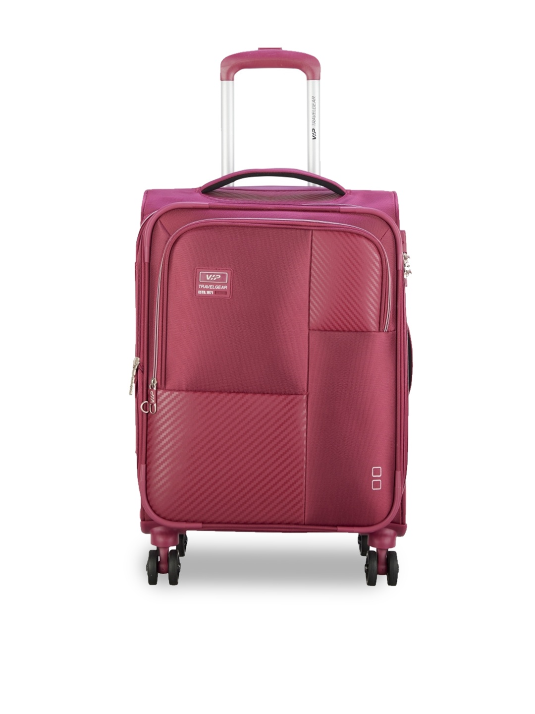 

VIP Hard Sided Cabin Trolley Bag, Burgundy