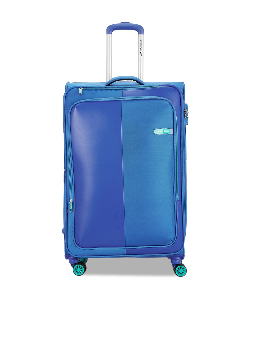 

VIP Soft-Sided Large Trolley Suitcase, Blue