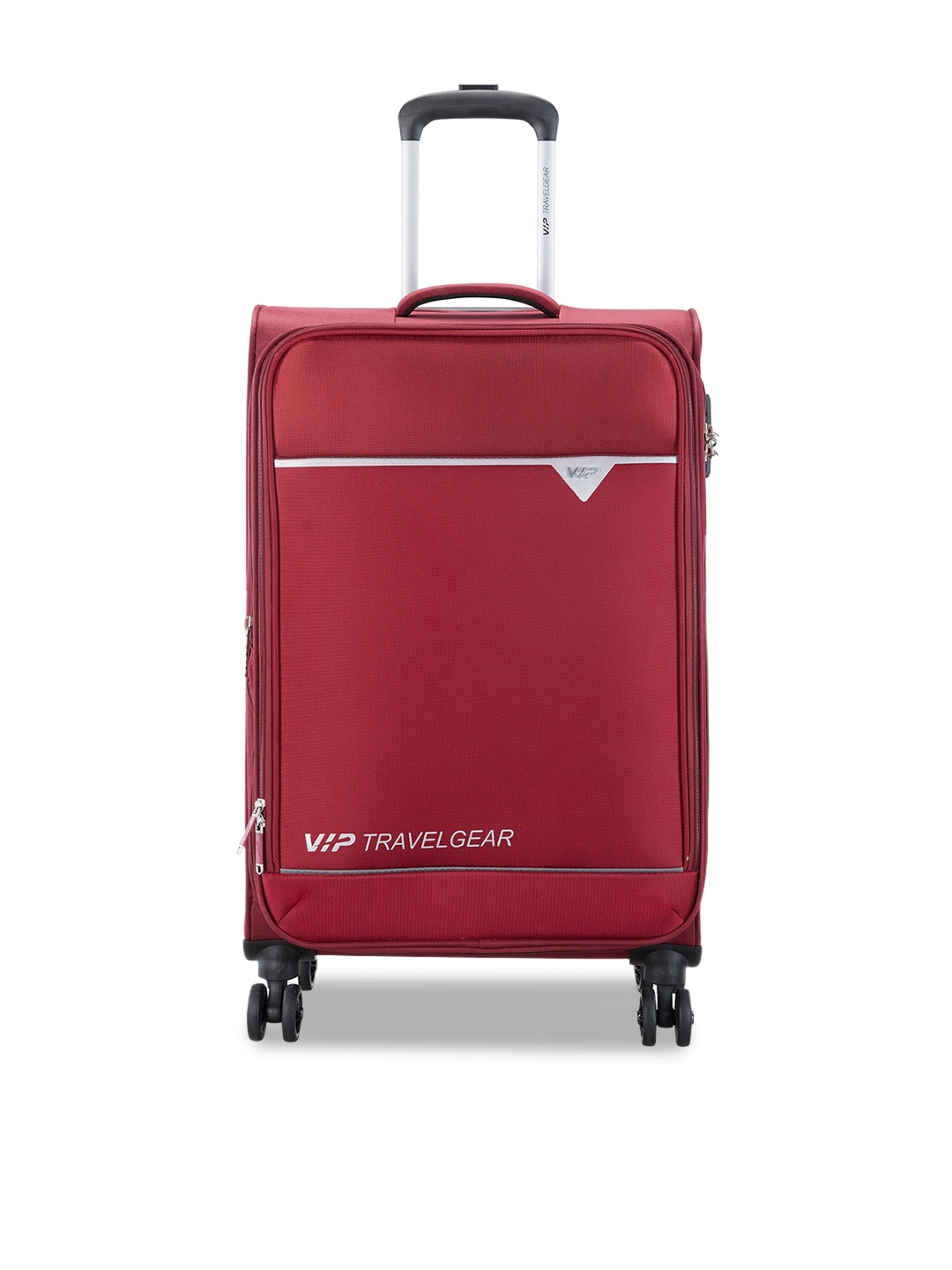 

VIP Soft-Sided Medium Trolley Suitcase, Maroon