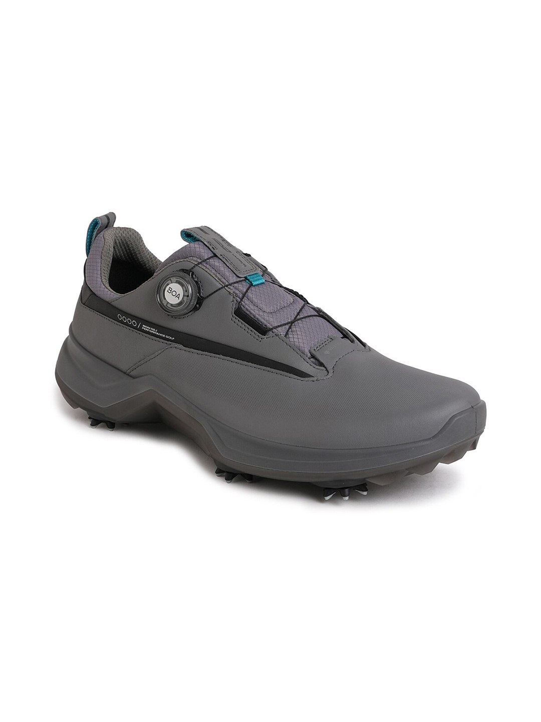 

ECCO Men Biom G5 Steel Leather Extra Wide Golf Shoes, Grey