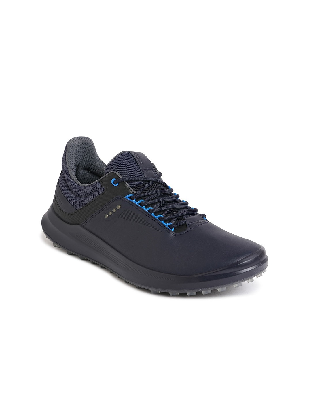 

ECCO Mens Core Night Sky Leather Regular Golf Shoes, Blue