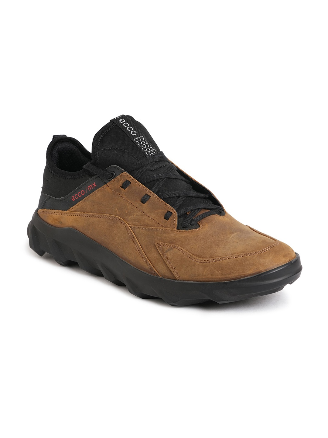 

ECCO Men Mx Camel Nubuck Regular Casual Shoes, Brown