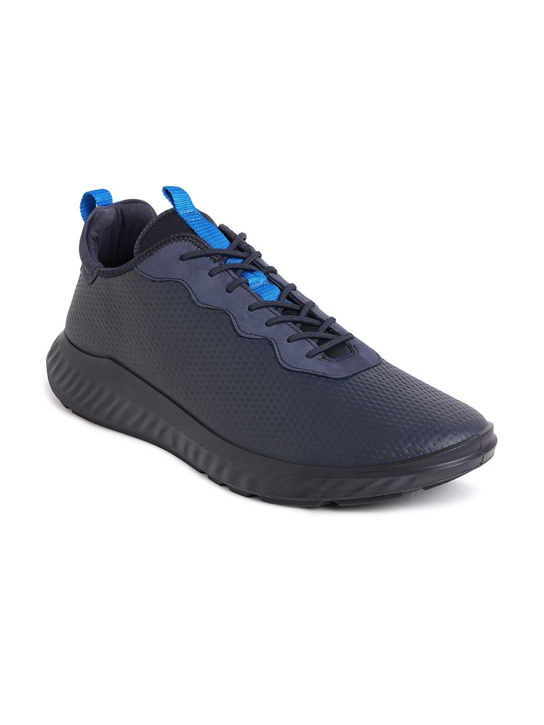 

ECCO Mens Ath-1F Night Sky Leather Regular Sneakers, Blue