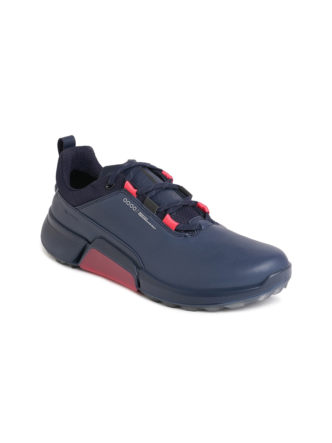 

ECCO Women Biom H4 Marine Leather Golf Shoes, Navy blue