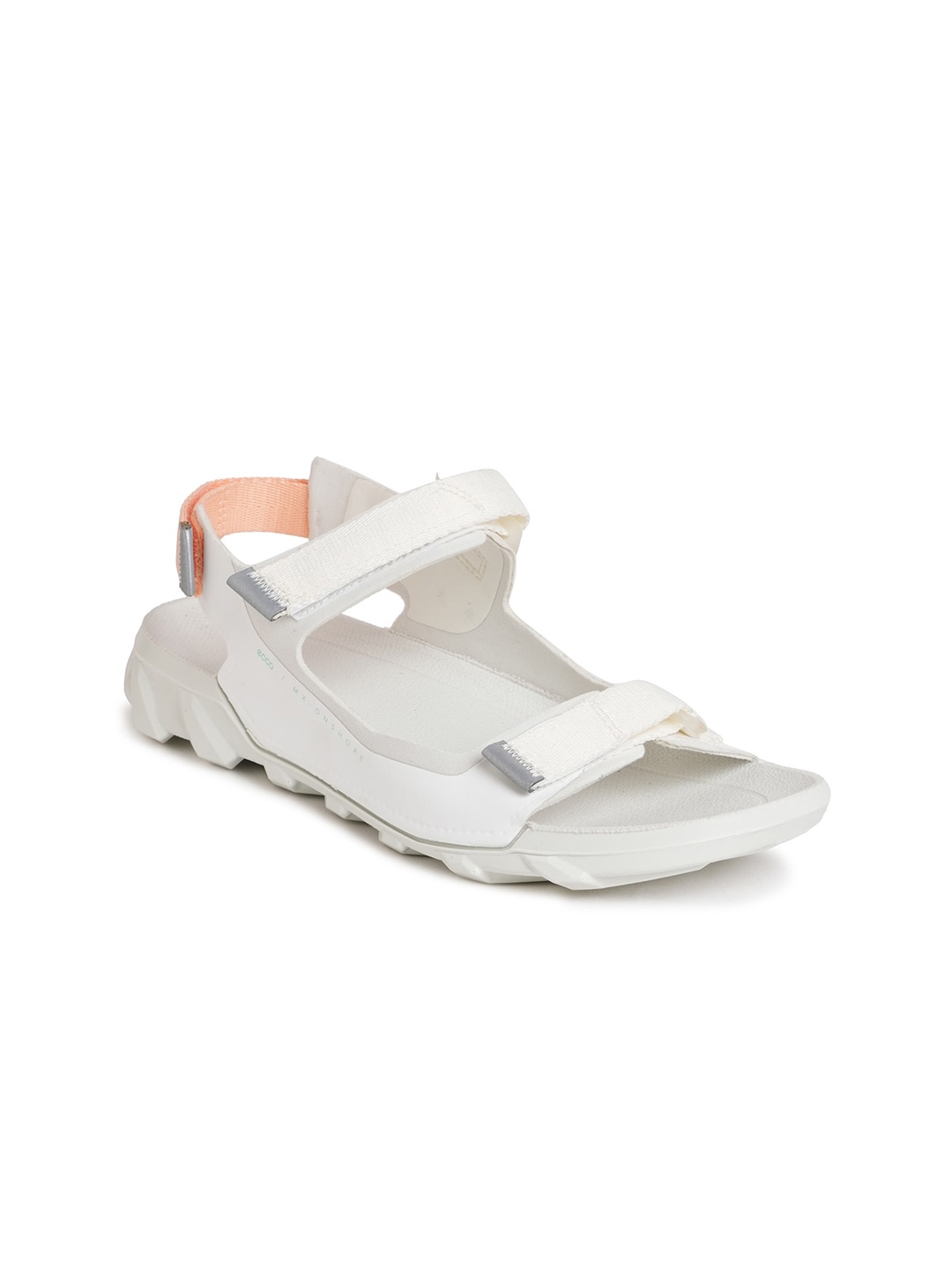 

ECCO Women Mx Onshore White Textile Regular Sandals