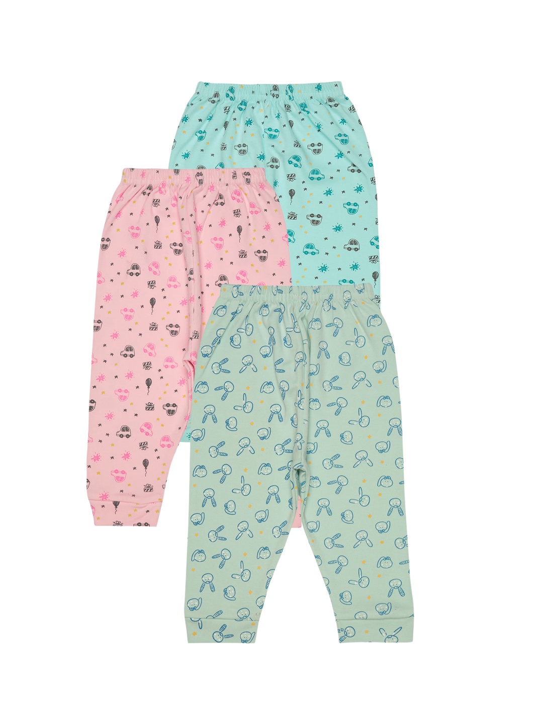 Bodycare Kids Pack Of 3 Assorted Cotton Lounge Pants