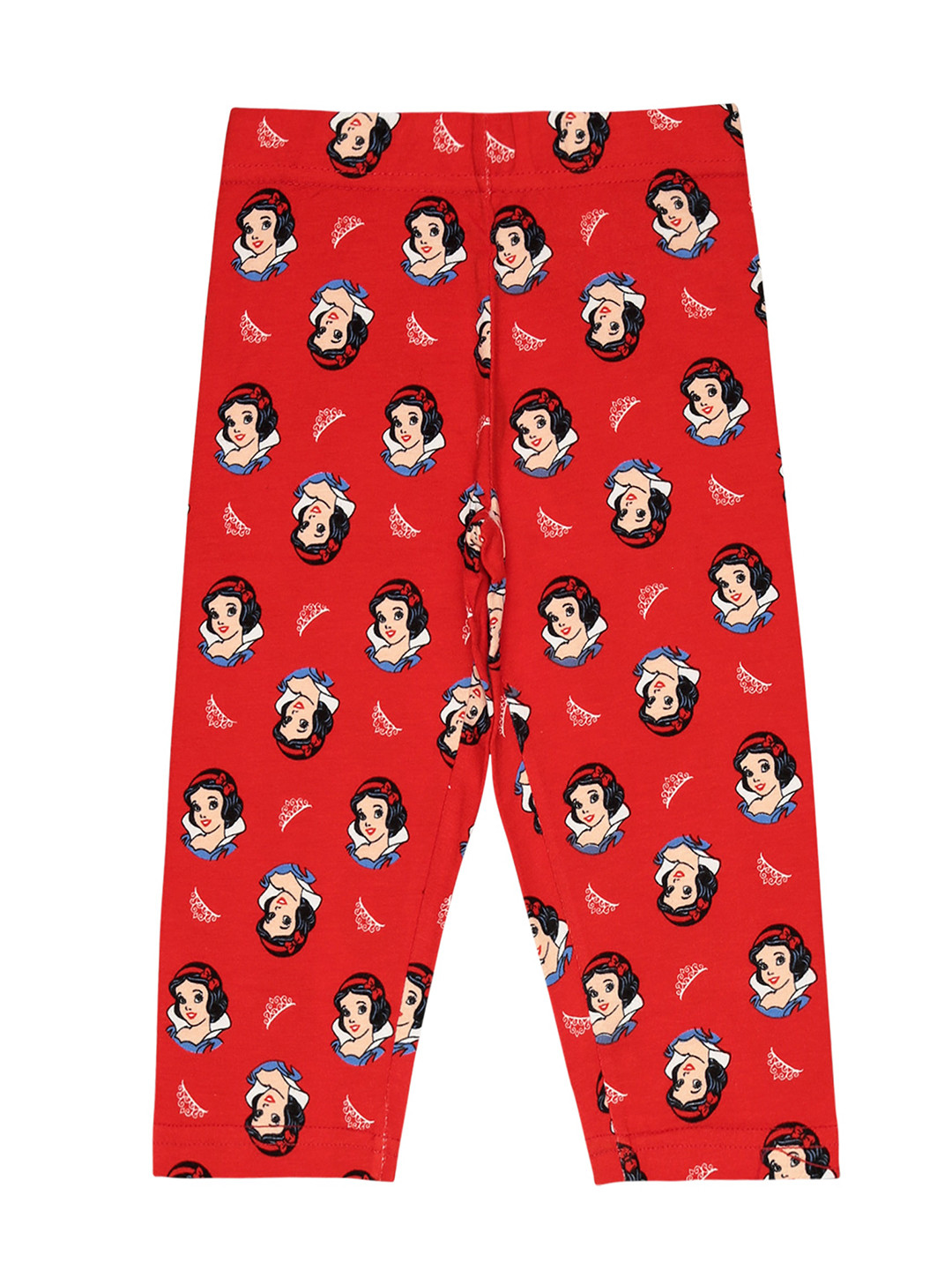 

Bodycare Girls Printed Mid-Rise Cotton Capris, Red