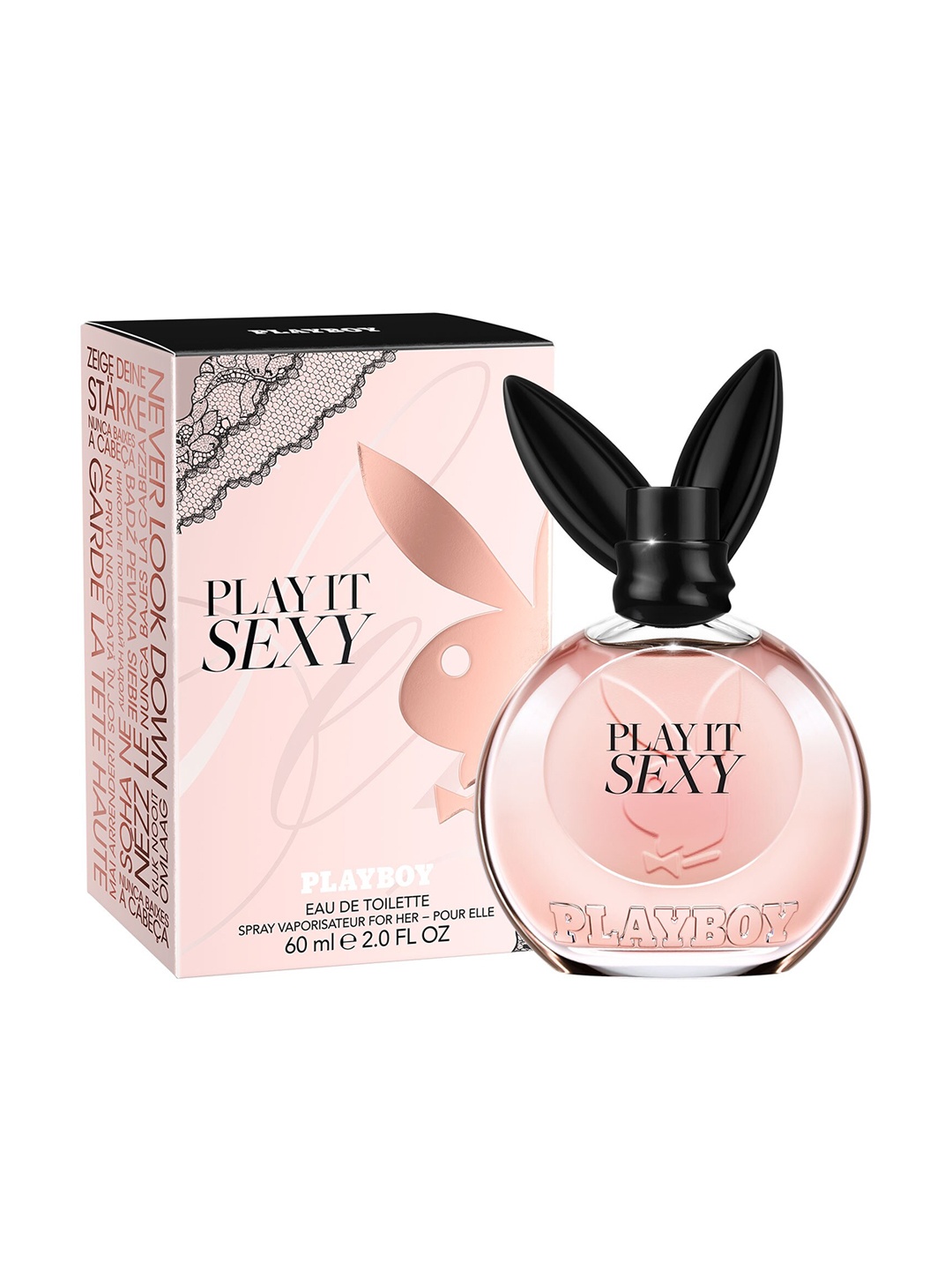 

Playboy Women Play It Sexy Long Lasting Eau De Toilette - 60 ml, Pink