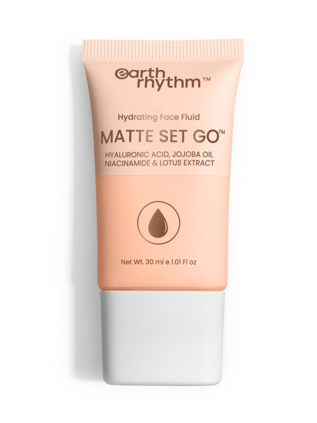 

Earth Rhythm Matte Set Go Hydrating Face Fluid SPF 30 Foundation 30ml - Tan Tawny, Brown