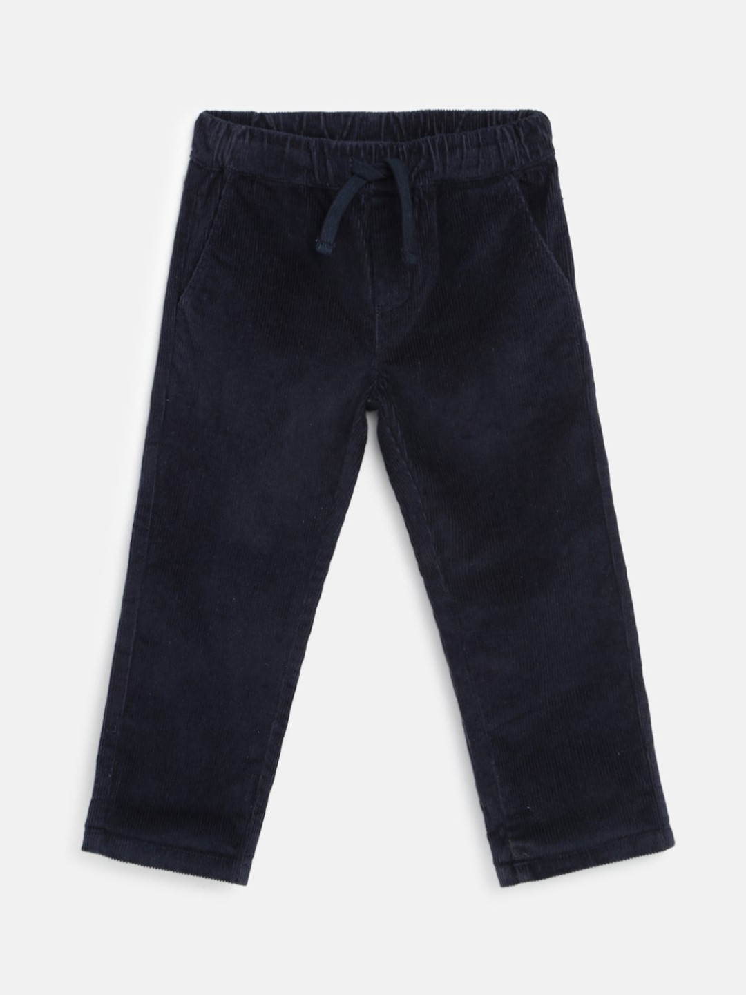 

Chicco Infant Boys Mid-Rise Comfort Fit Cotton Trousers, Navy blue