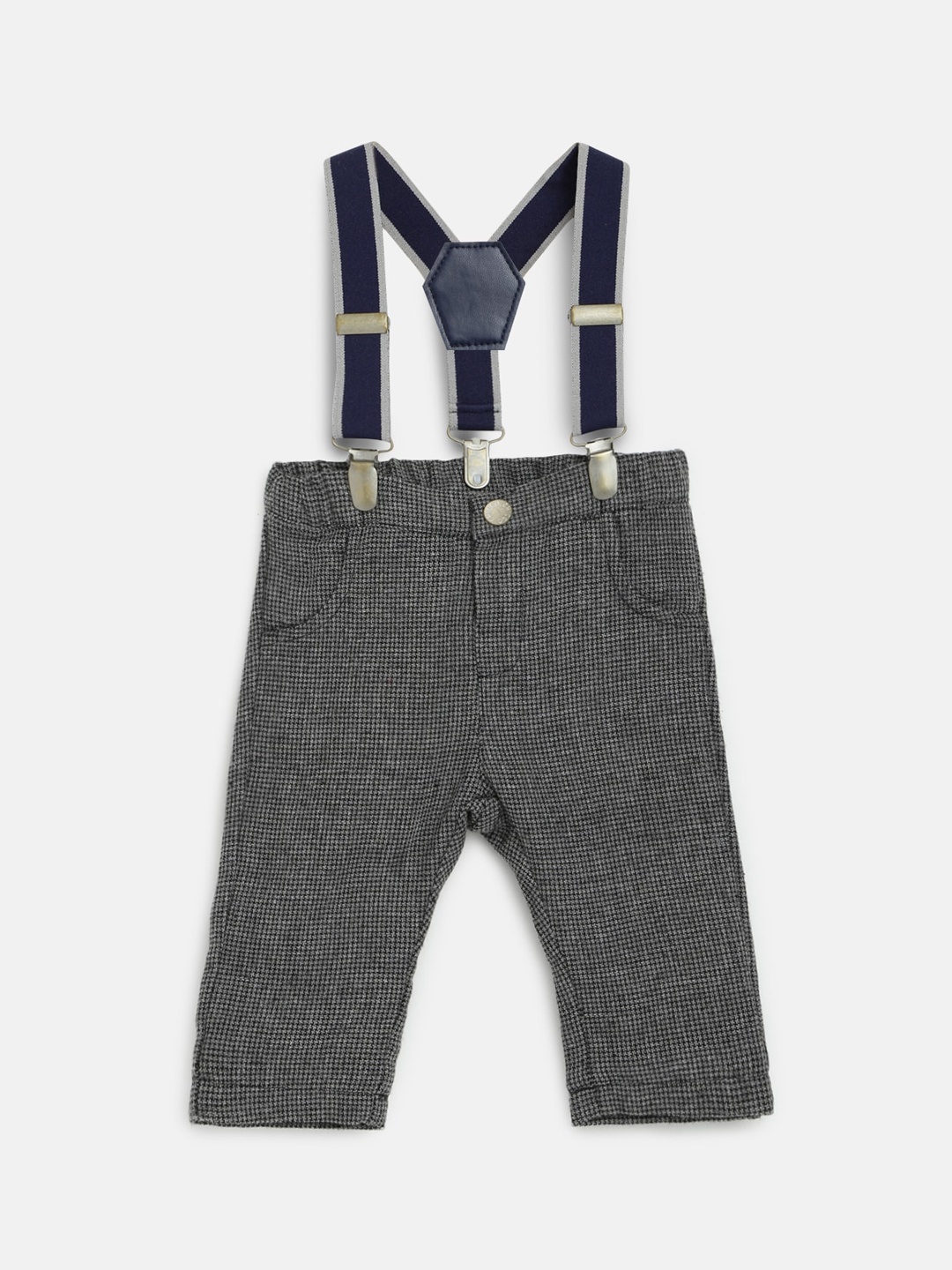 

Chicco Infant Boys Comfort Regular Trousers With Suspenders, Grey