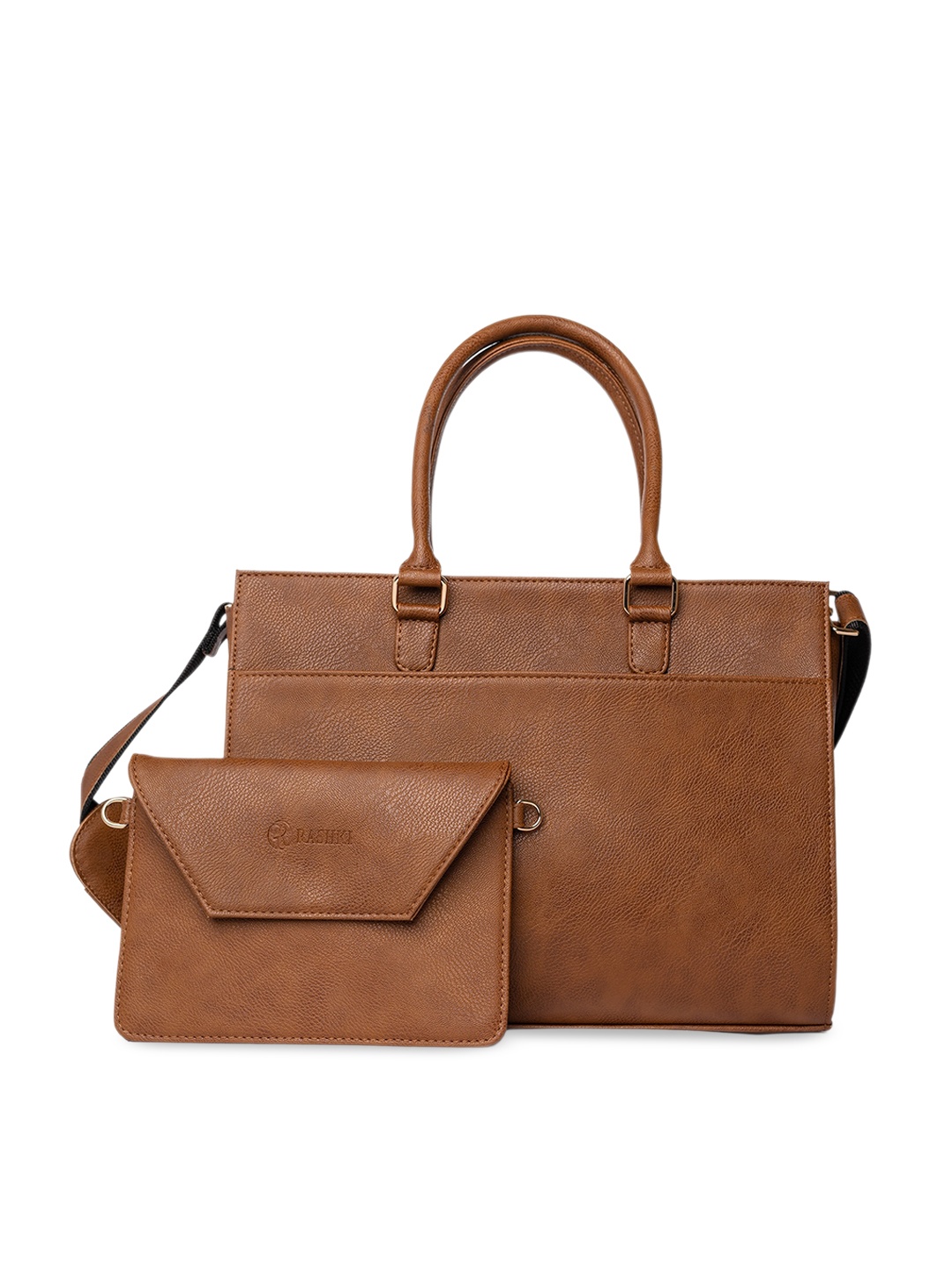 

Rashki Fero Mini Women Shoulder Bag with Pouch, Brown