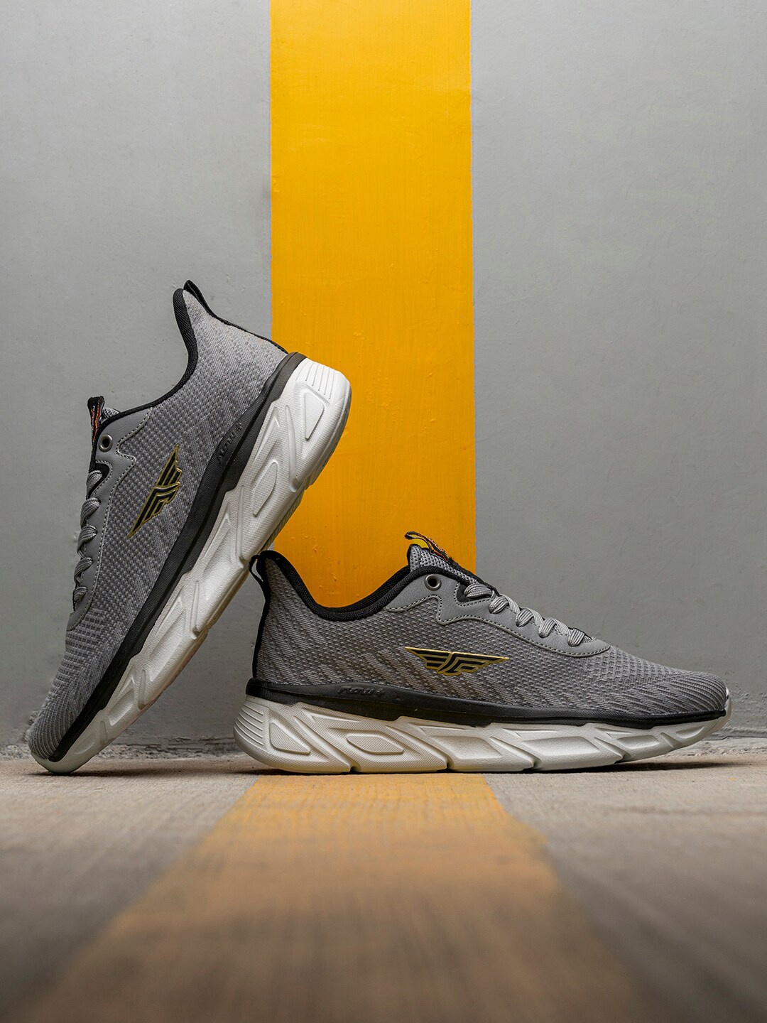 

Red Tape Men Mesh Walking Shoes, Grey