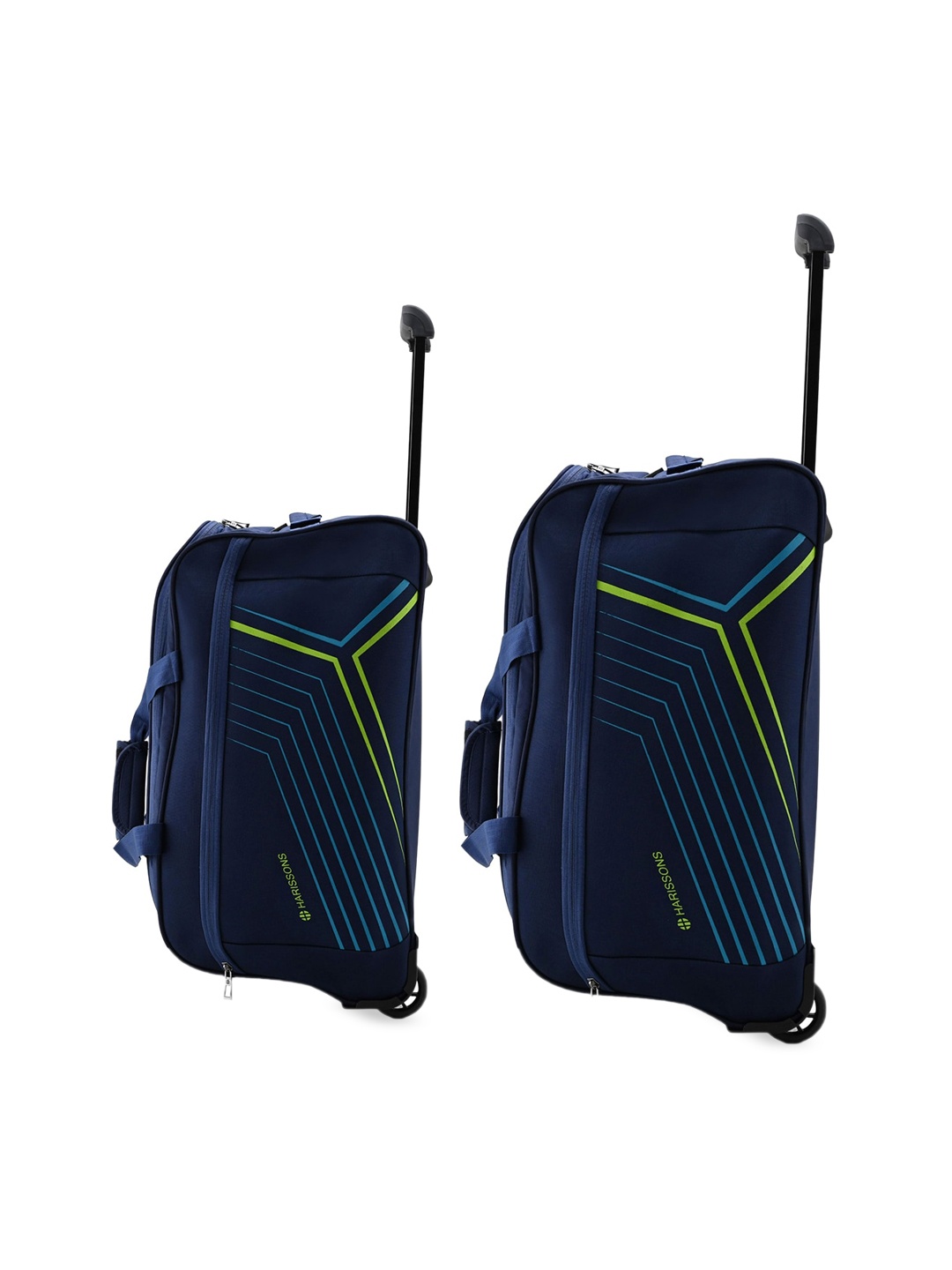 

Harissons Set of 2 Printed Duffel Bags, Blue