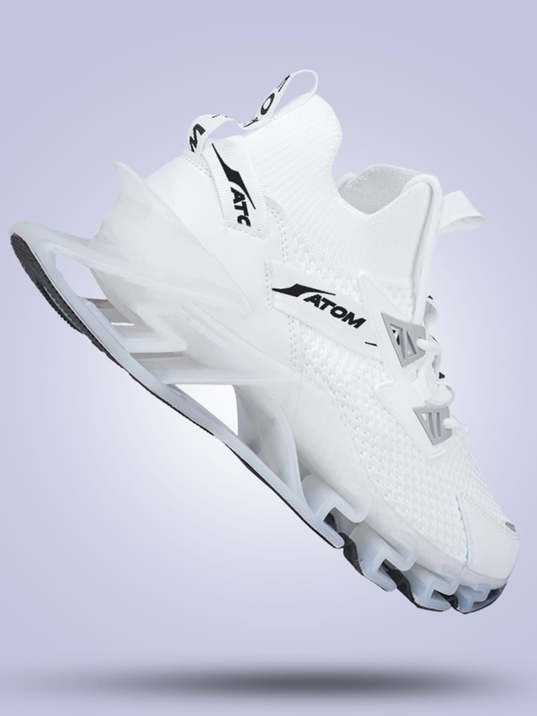 

Atom Spring Edge Alpha Men Textured Sneakers, White