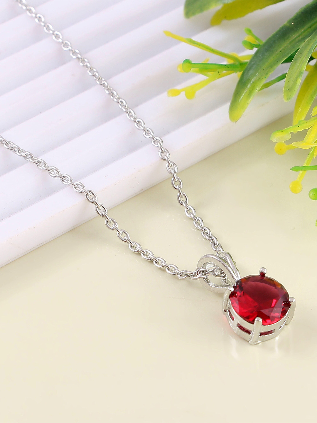 

Jewar Mandi Silver-Plated Chain