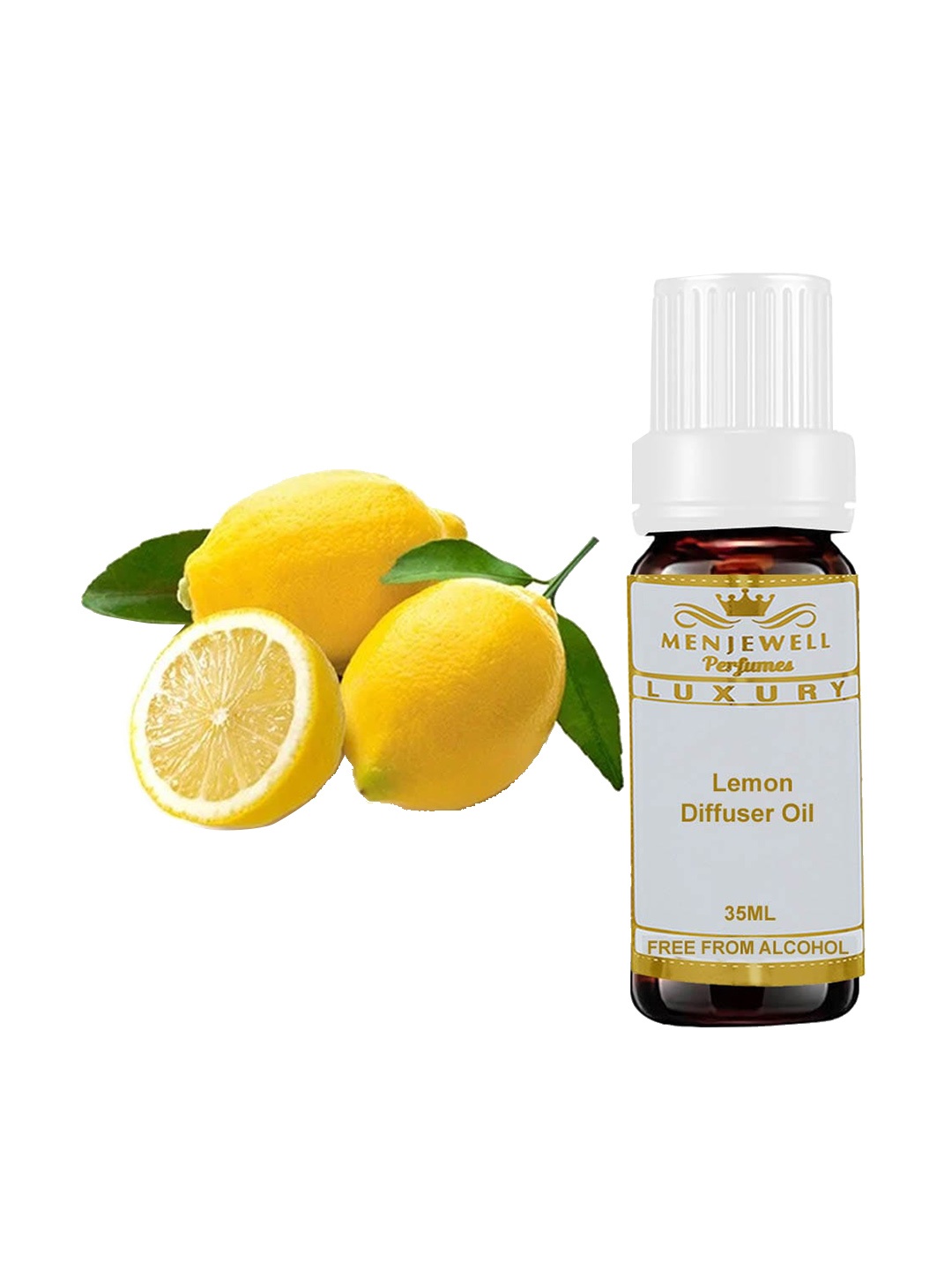 

Menjewell Black Lemon Aroma Oil Diffuser 35ml