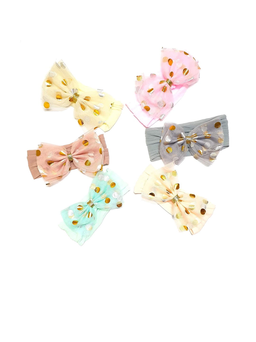 

LYTIX Girls Set of 6 Assorted Tic Tac Hair Clip
