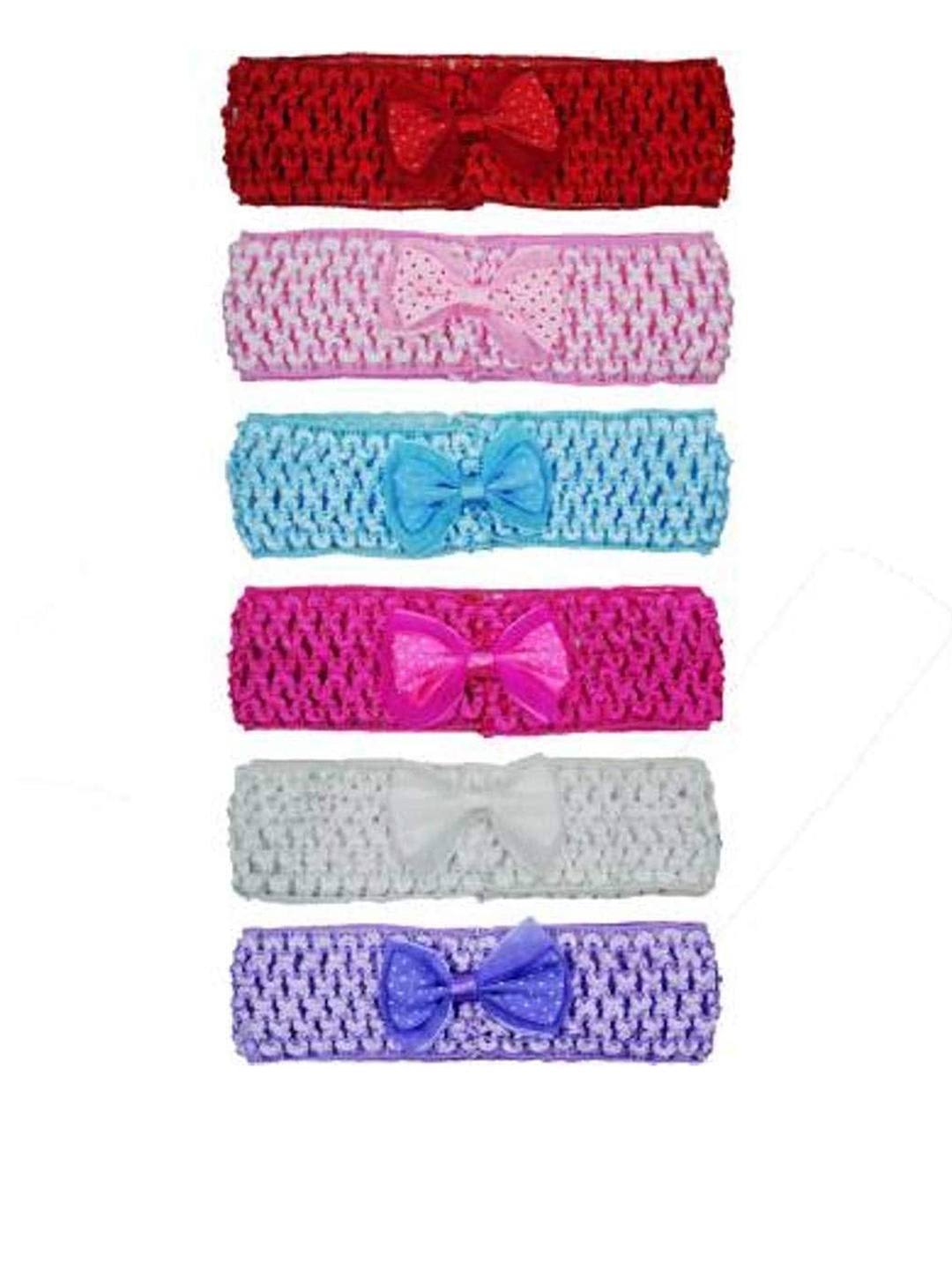 

LYTIX Girls Assorted Set of 6 Embellished Hairband