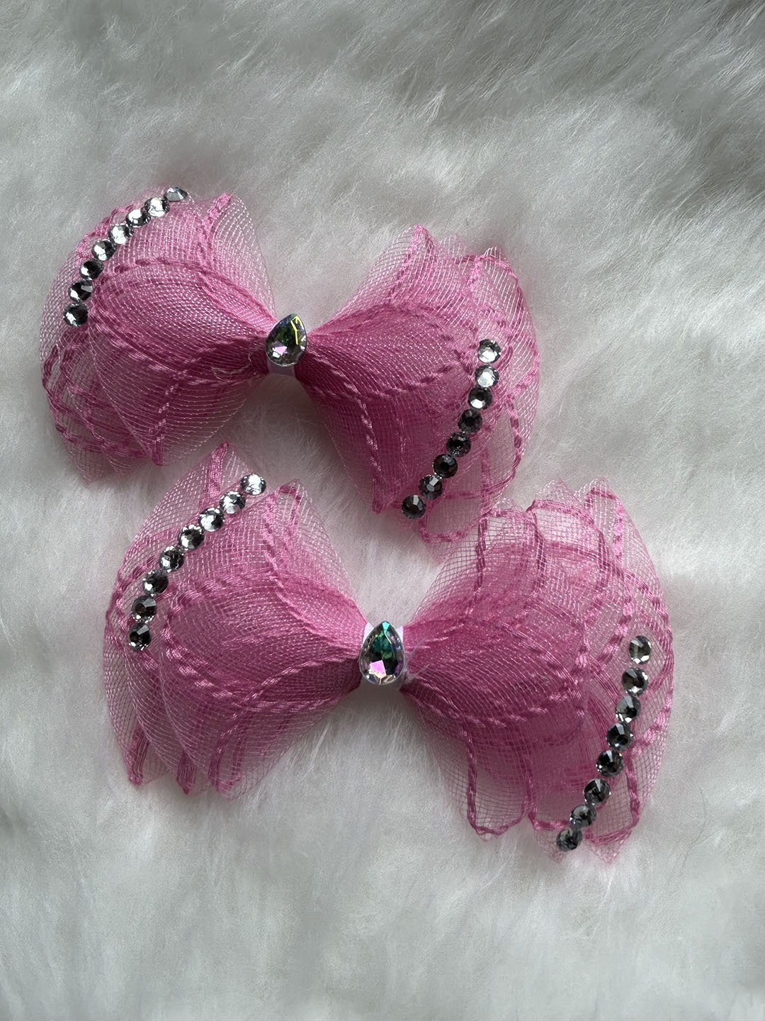 

LYTIX Girls Assorted Set of 2 Embellished Bow Hair Clips