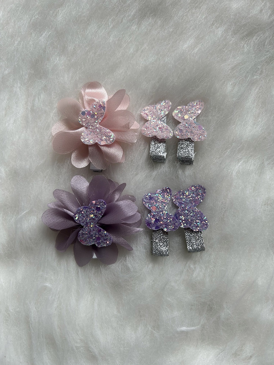 

LYTIX Girls Set of 2 Assorted Embellished Alligator Hair Clips