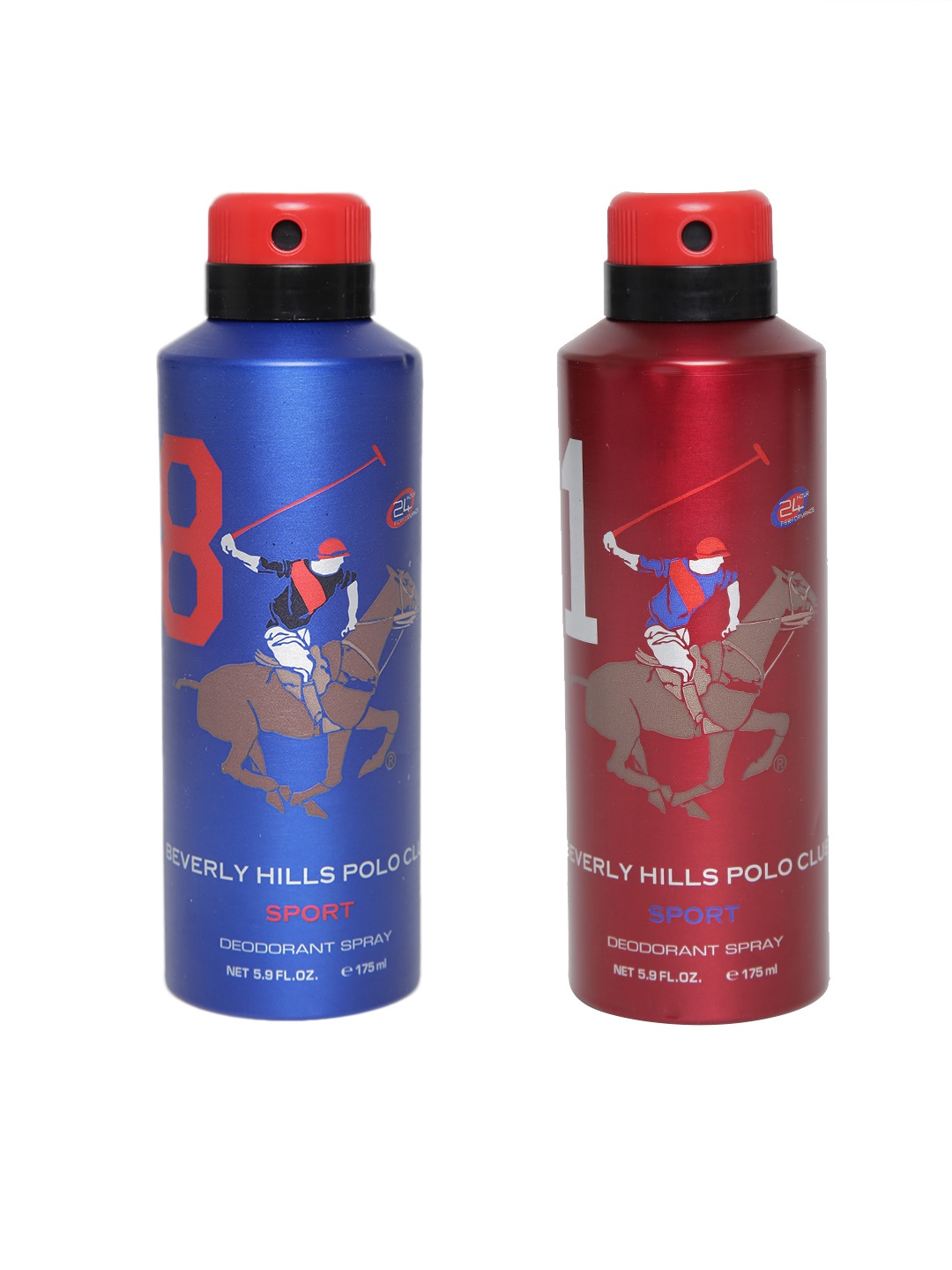 

Beverly Hills Polo Club Men Pack of 2 Deodorants, Blue