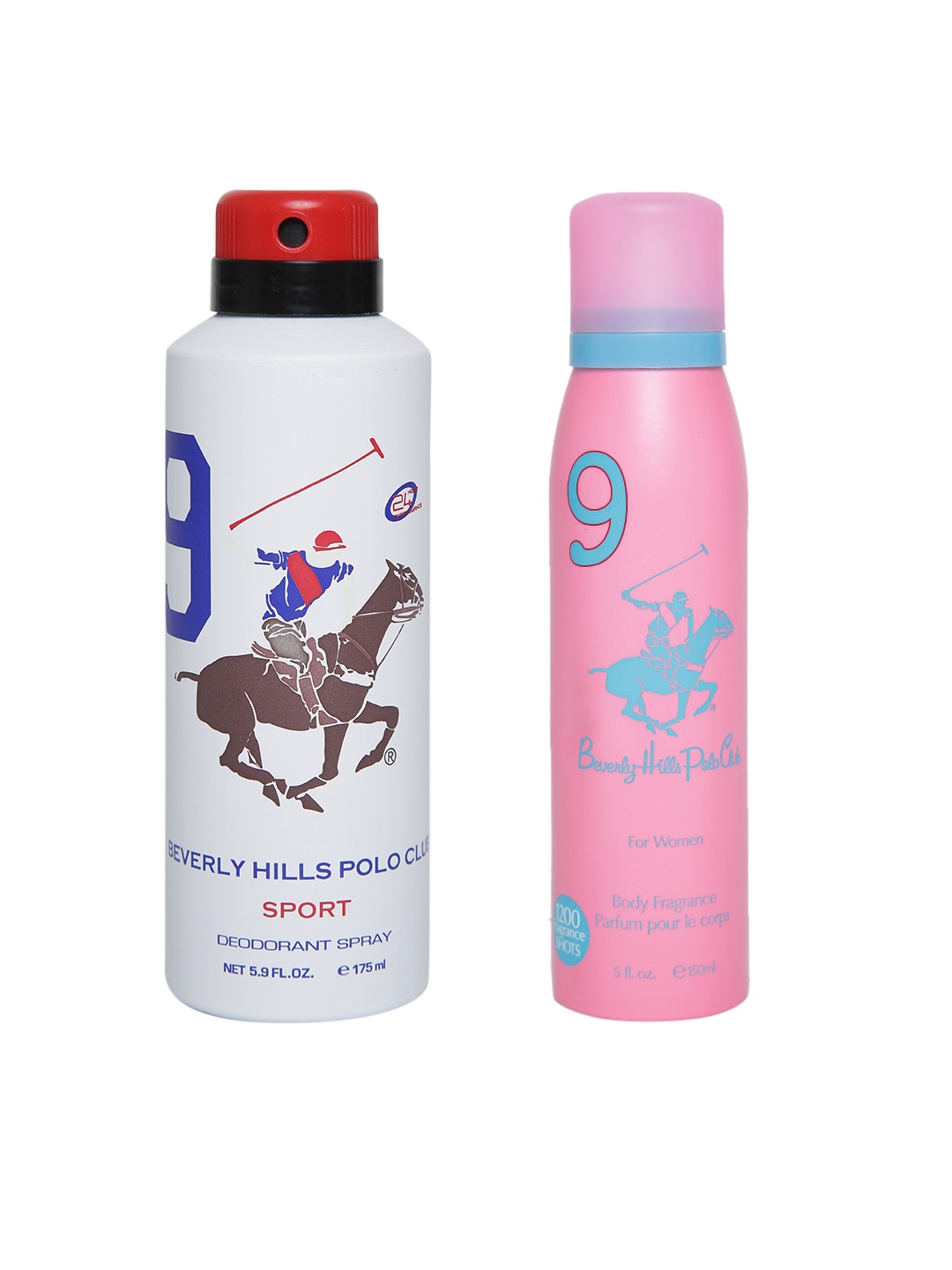 

Beverly Hills Polo Club Pack of 2 Deodorants, White